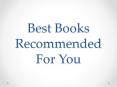 Best Books Recommended For You PowerPoint PPT Presentation
