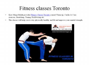 Learn Fitness And Self-Defense With Krav Maga