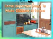 Some important steps to make cabinets at home