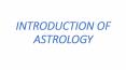 Introduction of astrology PowerPoint PPT Presentation