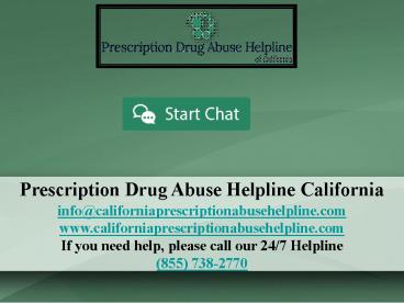 Drug Addiction Treatment Centers California
