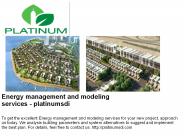Energy audits and management - Platinumsdi
