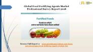 Food Fortifying Agents Market