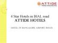 Hotels in bangalore International Airport Road PowerPoint PPT Presentation