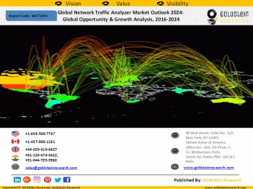 Global Network Traffic Analyzer Market Outlook 2024:  Global Opportunity & Growth Analysis, 2016-2024