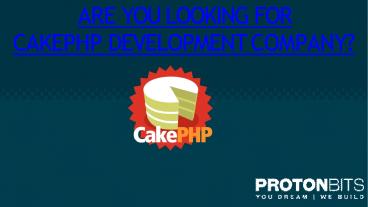 CakePHP Development Company – Protonbits