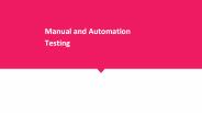 manual testing tutorial