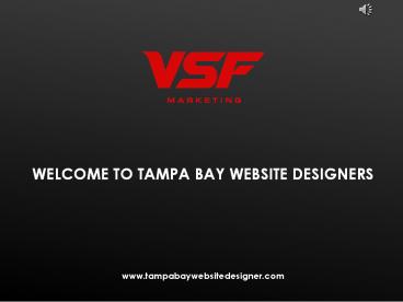 Tampa Based Web Designer - Tampa Bay Website Designer