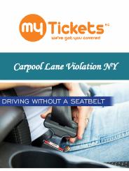 Carpool Lane Violation NY