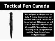 Tactical Pen Canada 