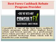 Trading Cashback Forex