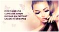 Want to buy a beauty salon in Brisbane?