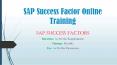 SAP Successfactors Training Material PPT PowerPoint PPT Presentation