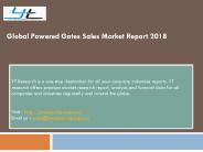 Global Powered Gates Sales Market Report 2018