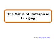 The Value of Enterprise Imaging
