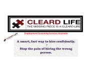 employment screening checks