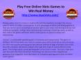 Play Free Online Slots Games to Win Real Money PowerPoint PPT Presentation