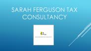 Sarah Ferguson Tax Consultancy