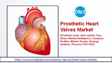 Prosthetic heart valve market