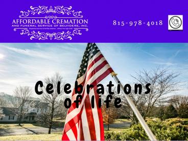 Affordable Cremation and Burial