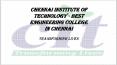 Engineering Colleges in Chennai - Best Engineering colleges in Chennai | Chennai Institute of Technology PowerPoint PPT Presentation