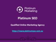 Professional SEO Company Melbourne | Platinum SEO