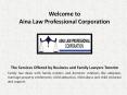 Business Lawyer Ontario, Family Lawyers Toronto, Family Law Attorney Ontario PowerPoint PPT Presentation