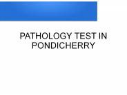 Vitamin B12 Test in Pondicherry