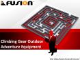 Climbing Gear Outdoor Adventure Equipment PowerPoint PPT Presentation
