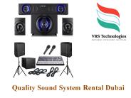 Speakers Rental Dubai - Rent Speaker in Dubai - AV Rental