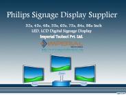Philips Signage Display Supplier