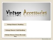 Vintage Accessories - Vintage Handbags for Womens at Blue Jean Baby