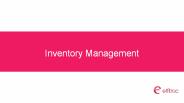 Inventory Management Software - Effitrac