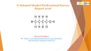 N-butanol Market Professional Survey Report 2018
