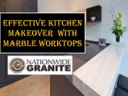 Effective Kitchen Makeover Using Marble Worktops