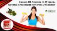 Causes of Anemia in Women, Natural Treatment for Iron Deficiency PowerPoint PPT Presentation