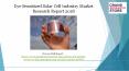 Dye sensitized solar cell industry market research report 2018 PowerPoint PPT Presentation