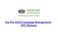 Pay Per Click Campaign Management - PPC Website PowerPoint PPT Presentation
