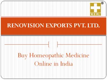 Buy Homeopathic Medicine Online in India