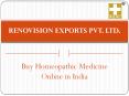 Buy Homeopathic Medicine Online in India