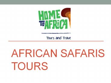 African SafarisTours