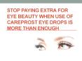 Add a spark to your pretty eyes by growing lashes with Careprost Eye Drops