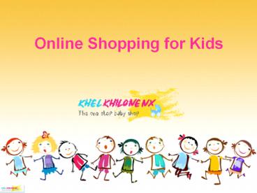 Online Shopping for Kids
