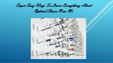 optical stores near me