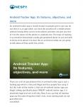 Android Tracker App PowerPoint PPT Presentation