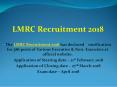 LMRC Recruitment 2018 PowerPoint PPT Presentation