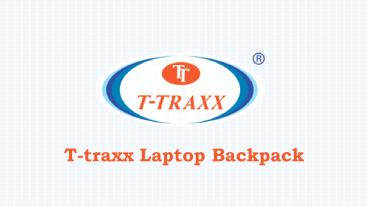 T-traxx Laptop Backpack