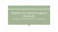 Vitamins For Adrenal Support | Premier Research Labs Supplements PowerPoint PPT Presentation