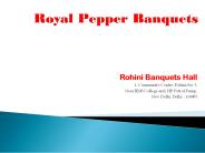 Luxury Banquets For  Wedding In Rohini