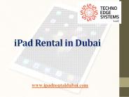 Rent a iPad from Techno Edge Systems